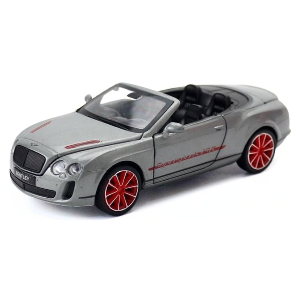 [TOY] 1:32 Bentley 2012 GTC ISR grigio modellino di auto Die-Cast