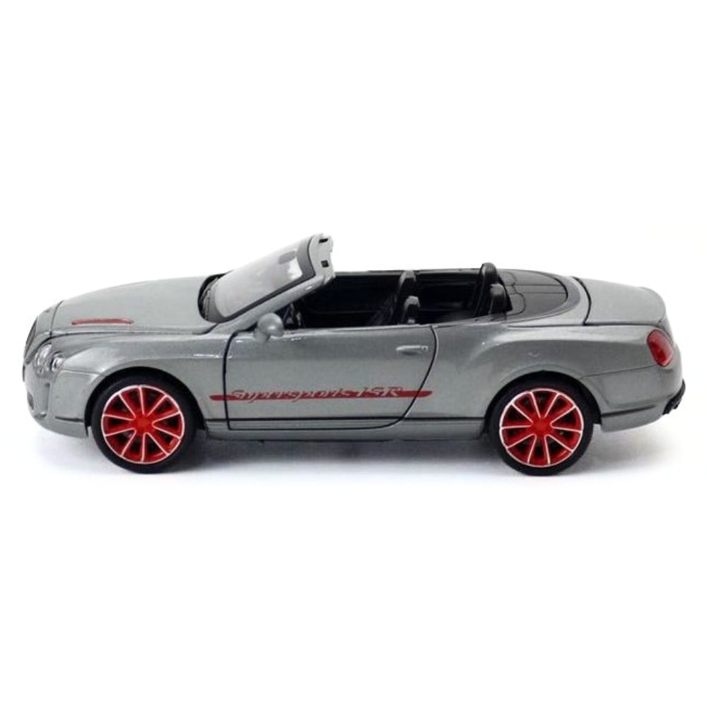 [TOY] 1:32 Bentley 2012 GTC ISR grigio modellino di auto Die-Cast