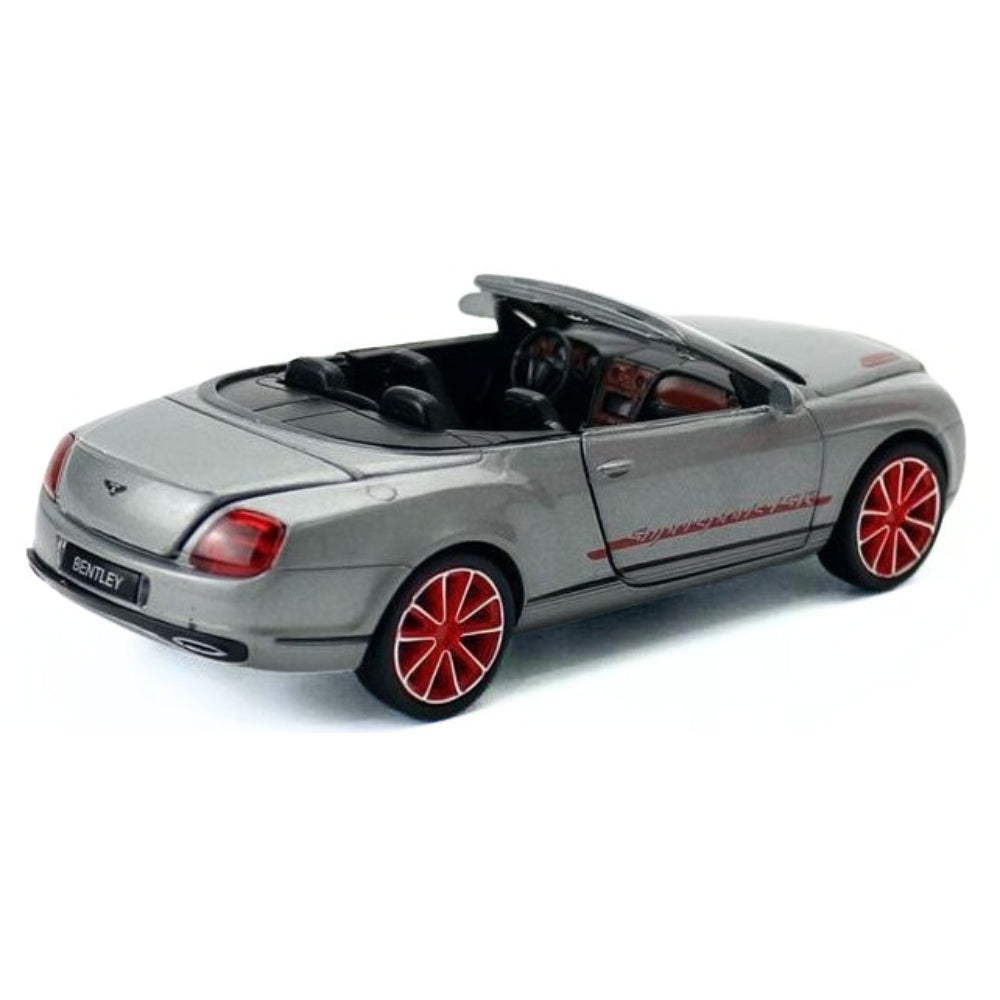 [TOY] 1:32 Bentley 2012 GTC ISR grigio modellino di auto Die-Cast