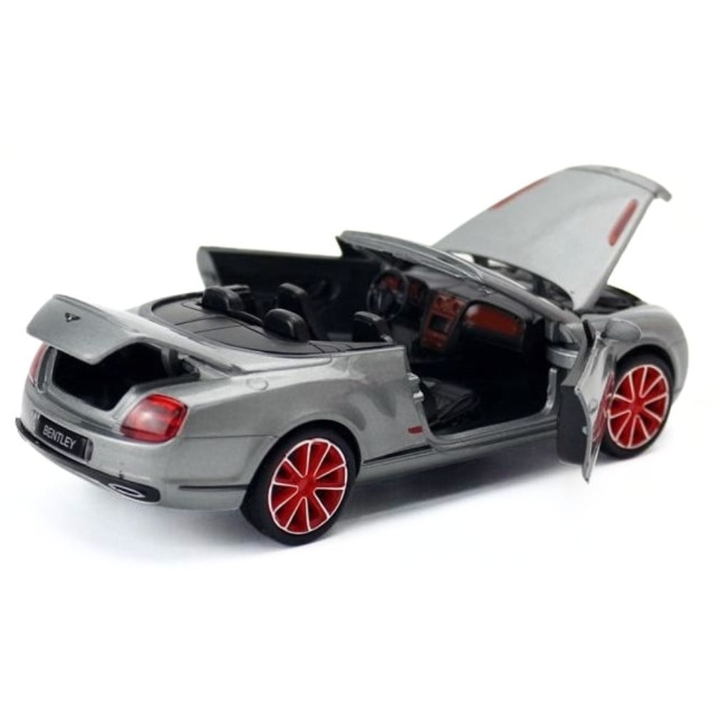 [TOY] 1:32 Bentley 2012 GTC ISR grigio modellino di auto Die-Cast