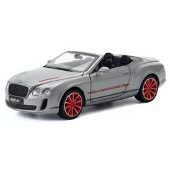 [TOY] 1:32 Bentley 2012 GTC ISR grigio modellino di auto Die-Cast