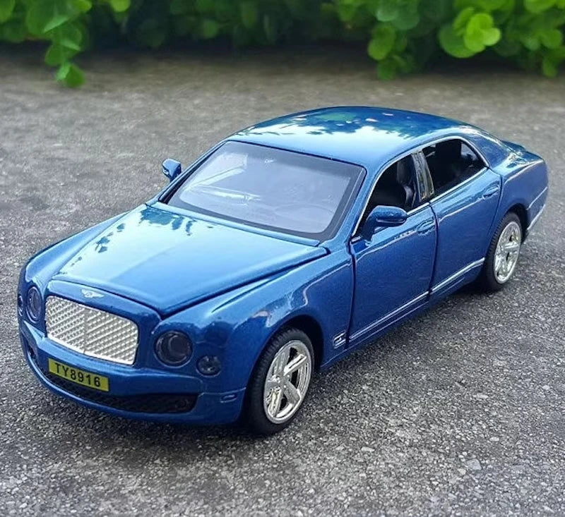 [TOY] 1:32 Bentley 2014 Mulsanne Blue Model Car Die-Cast