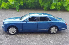 [TOY] 1:32 Bentley 2014 Mulsanne Blue Model Car Die-Cast