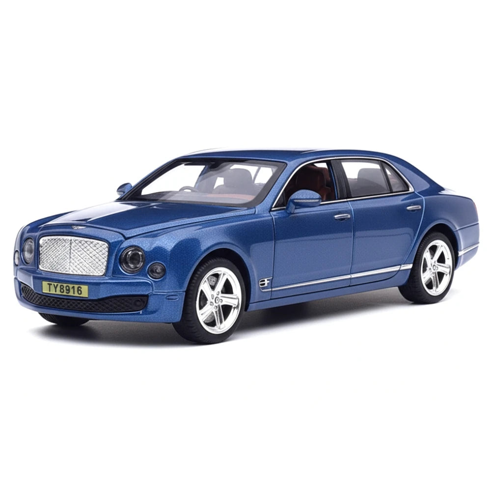 [TOY] 1:32 Bentley 2014 Mulsanne Blue Model Car Die-Cast