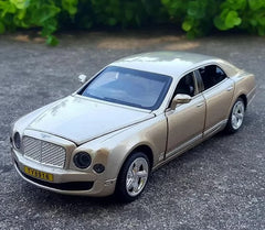 [TOY] 1:32 Bentley 2014 Mulsanne Gold Model Car Die-Cast