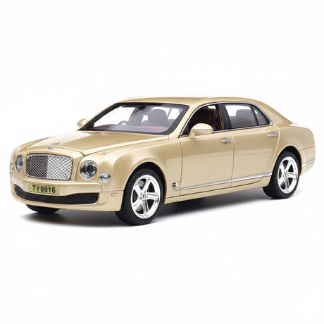 [TOY] 1:32 Bentley 2014 Mulsanne Gold Model Car Die-Cast