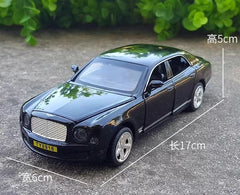 [TOY] 1:32 Bentley 2014 Mulsanne Black Model Car Die-Cast