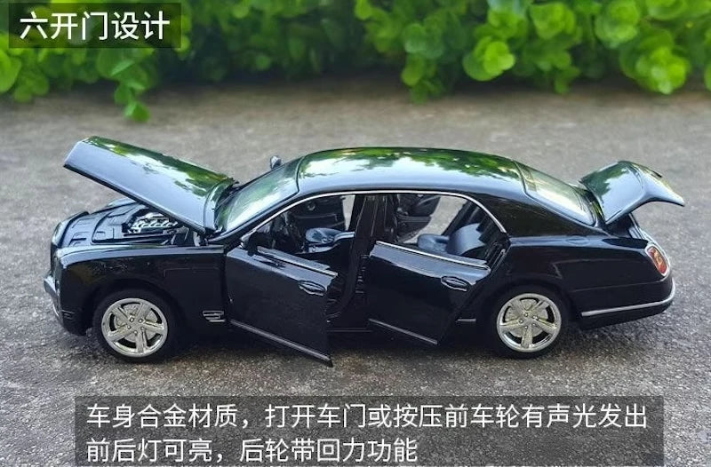 [TOY] 1:32 Bentley 2014 Mulsanne Black Model Car Die-Cast