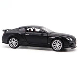 [TOY] 1:32 Bentley 2018 Continental Supersports svart modellbil Die-Cast