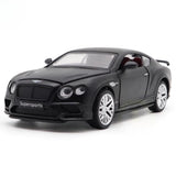 [TOY] 1:32 Bentley 2018 Continental Supersports svart modellbil Die-Cast