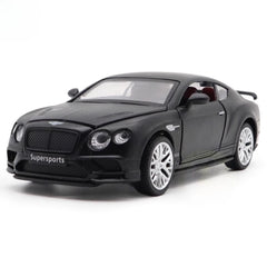 [TOY] 1:32 Bentley 2018 Continental Supersports nero modellino di auto Die-Cast