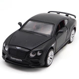 [TOY] 1:32 Bentley 2018 Continental Supersports svart modellbil Die-Cast