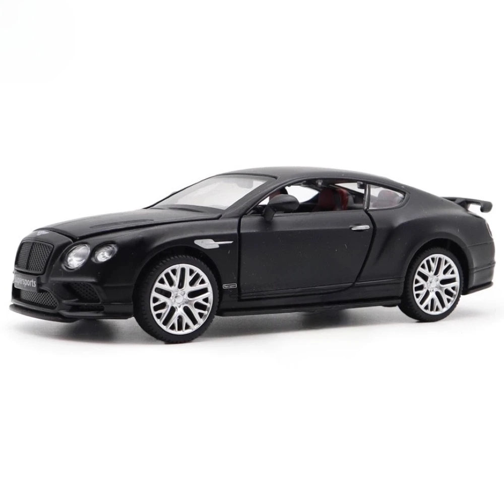 [TOY] 1:32 Bentley 2018 Continental Supersports nero modellino di auto Die-Cast