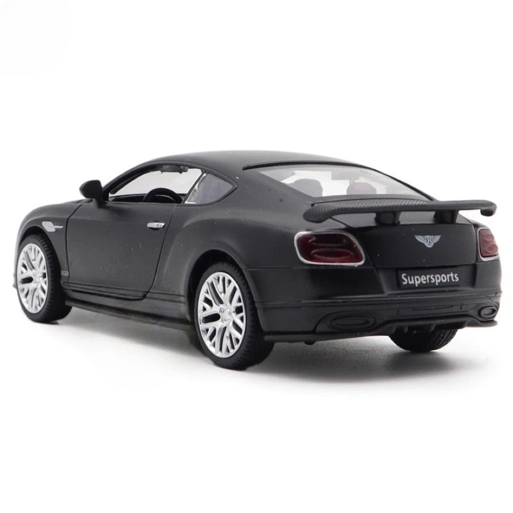 [TOY] 1:32 Bentley 2018 Continental Supersports nero modellino di auto Die-Cast
