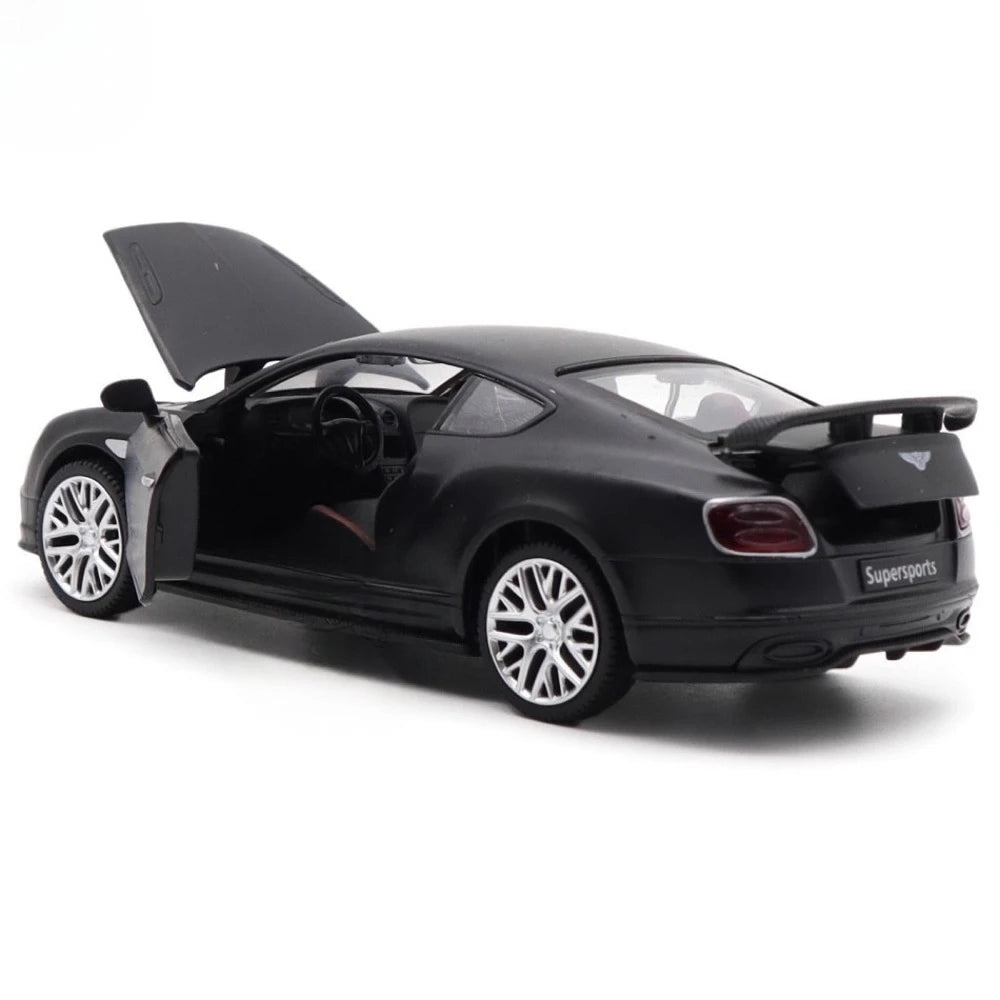 [TOY] 1:32 Bentley 2018 Continental Supersports nero modellino di auto Die-Cast
