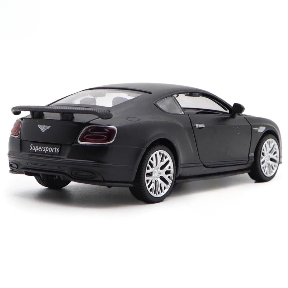[TOY] 1:32 Bentley 2018 Continental Supersports nero modellino di auto Die-Cast