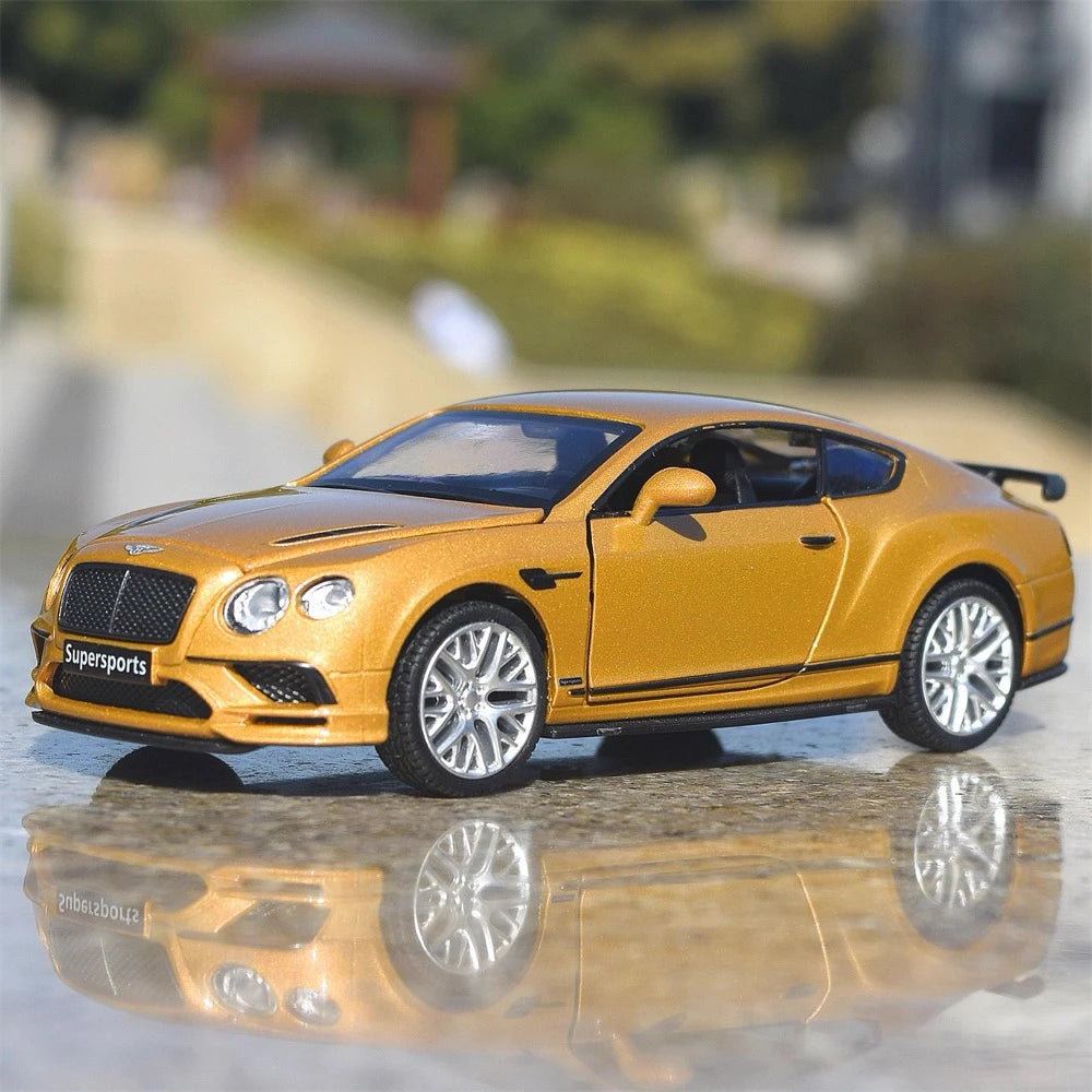 [TOY] 1:32 Bentley 2018 Continental Supersports arancione modellino di auto Die-Cast