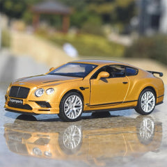 [TOY] 1:32 Bentley 2018 Continental Supersports arancione modellino di auto Die-Cast