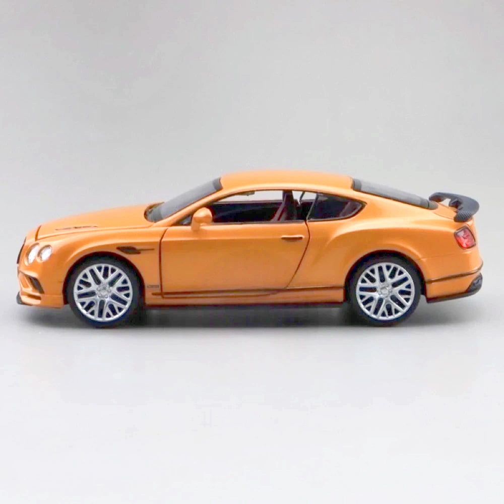 [TOY] 1:32 Bentley 2018 Continental Supersports Orange Model Car Die-Cast