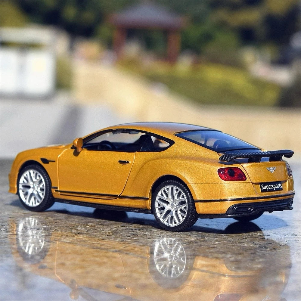 [TOY] 1:32 Bentley 2018 Continental Supersports arancione modellino di auto Die-Cast