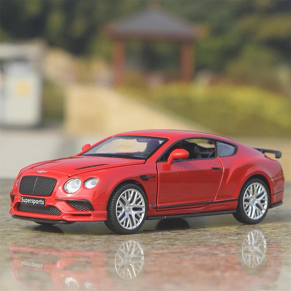 [TOY] 1:32 Bentley 2018 Continental Supersports Red Model Car Die-Cast