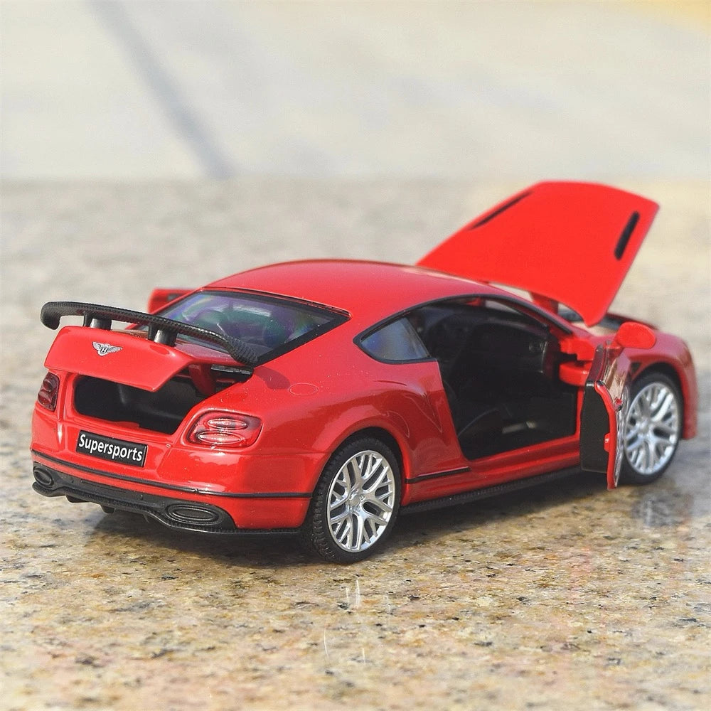 [TOY] 1:32 Bentley 2018 Continental Supersports Red Model Car Die-Cast