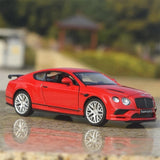 [TOY] 1:32 Bentley 2018 Continental Supersports röd modellbil Die-Cast