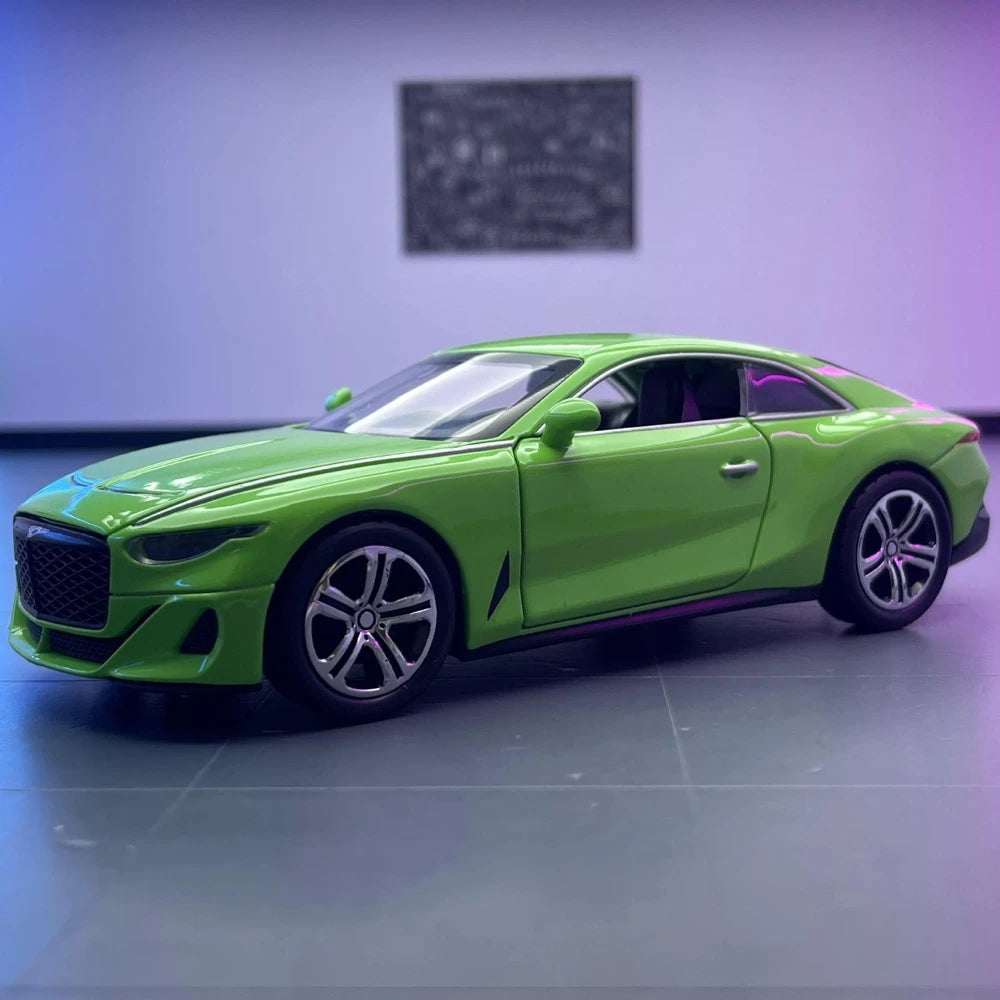 [TOY] 1:32 Bentley 2023 Mulliner Batur Green Model Car Die-Cast