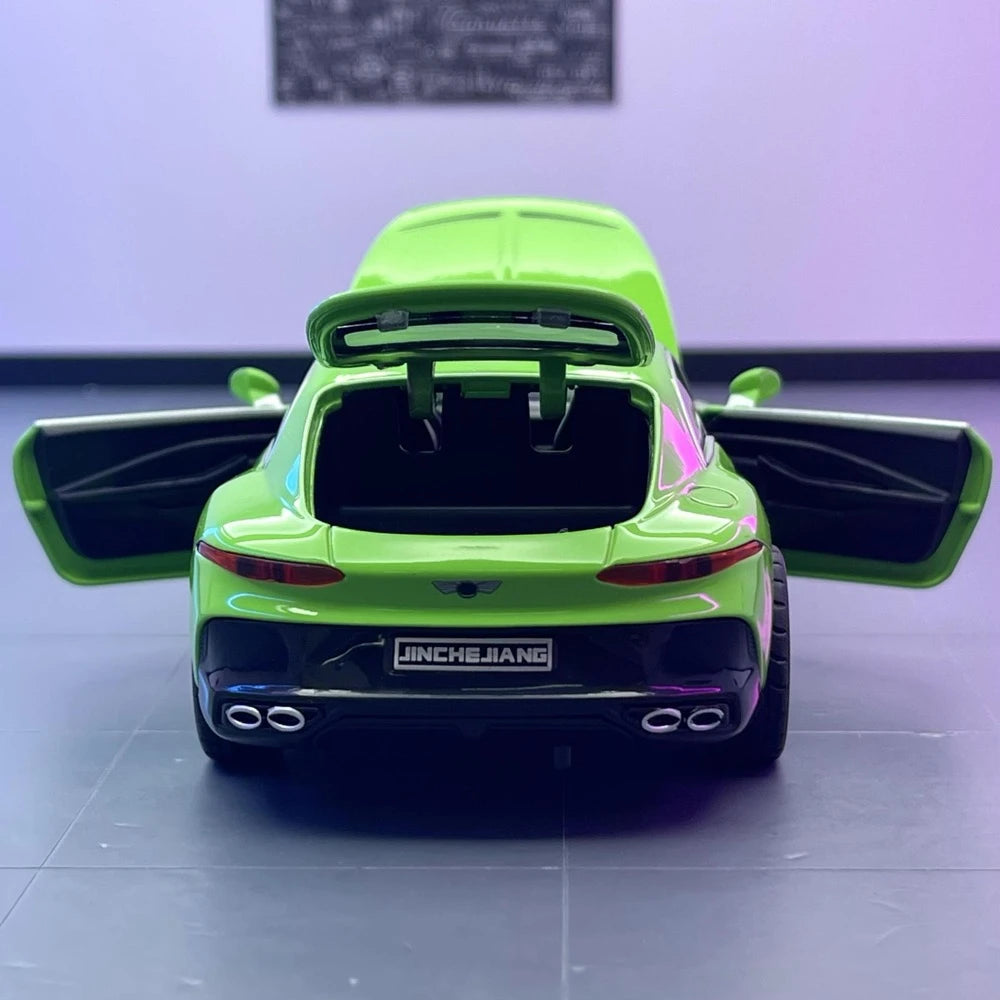 [TOY] 1:32 Bentley 2023 Mulliner Batur Green Model Car Die-Cast
