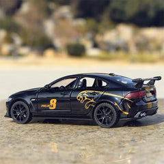[TOY] 1:32 Jaguar 2017 XE SV Project 8 Black Model Car Die-Cast