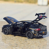 [TOY] 1:32 Jaguar 2017 XE SV Project 8 svart modellbil Die-Cast