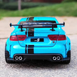 [TOY] 1:32 Jaguar 2017 XE SV Project 8 blå modellbil Die-Cast
