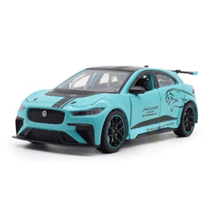 [TOY] 1:32 Jaguar 2018 I-Pace eTrophy Blue Model Car Die-Cast