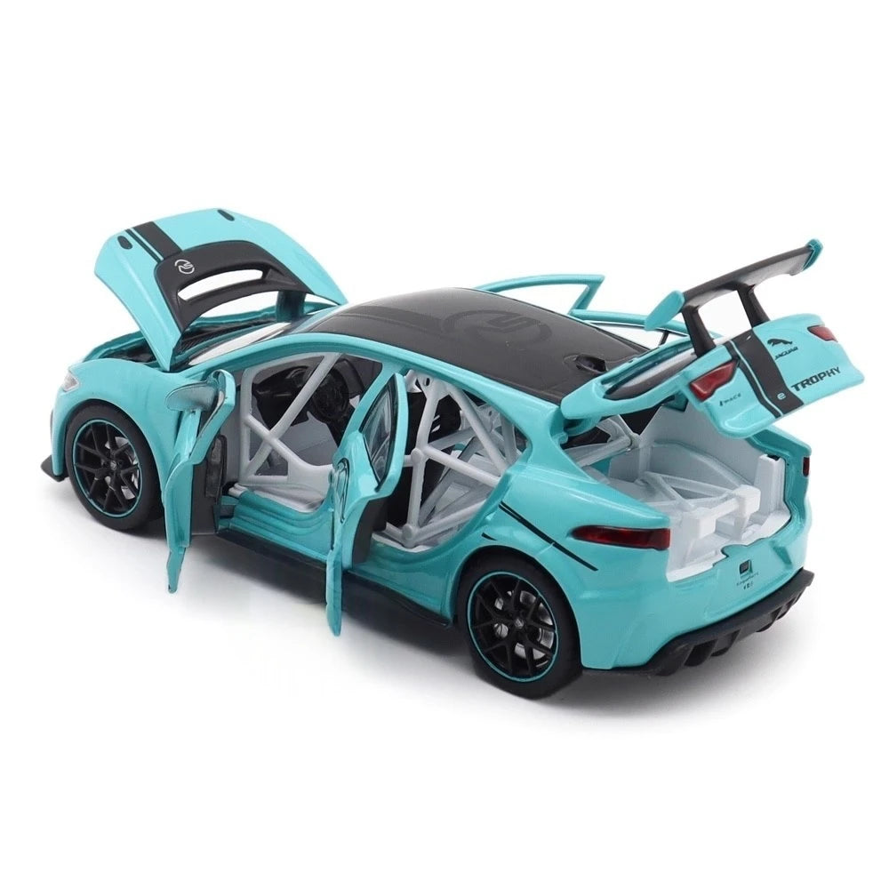 [TOY] 1:32 Jaguar 2018 I-Pace eTrophy Blue Model Car Die-Cast