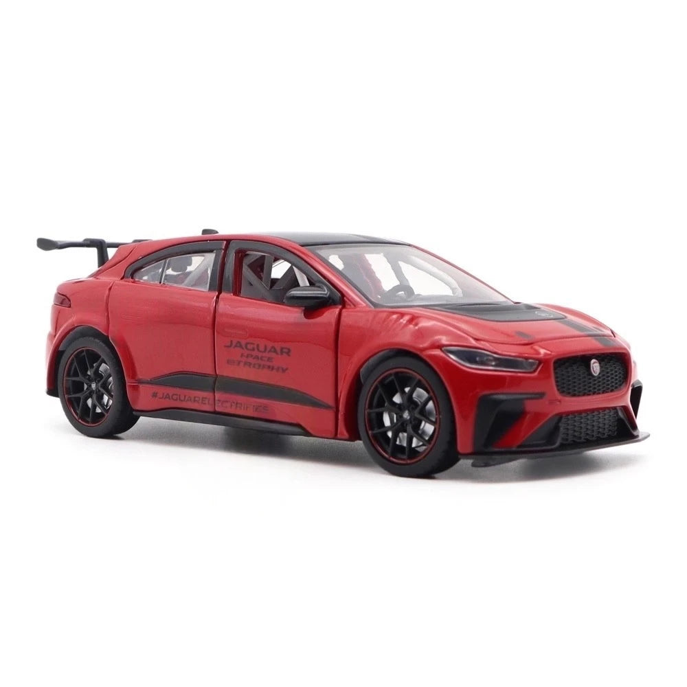 [TOY] 1:32 Jaguar 2018 I-Pace eTrophy Red Model Car Die-Cast