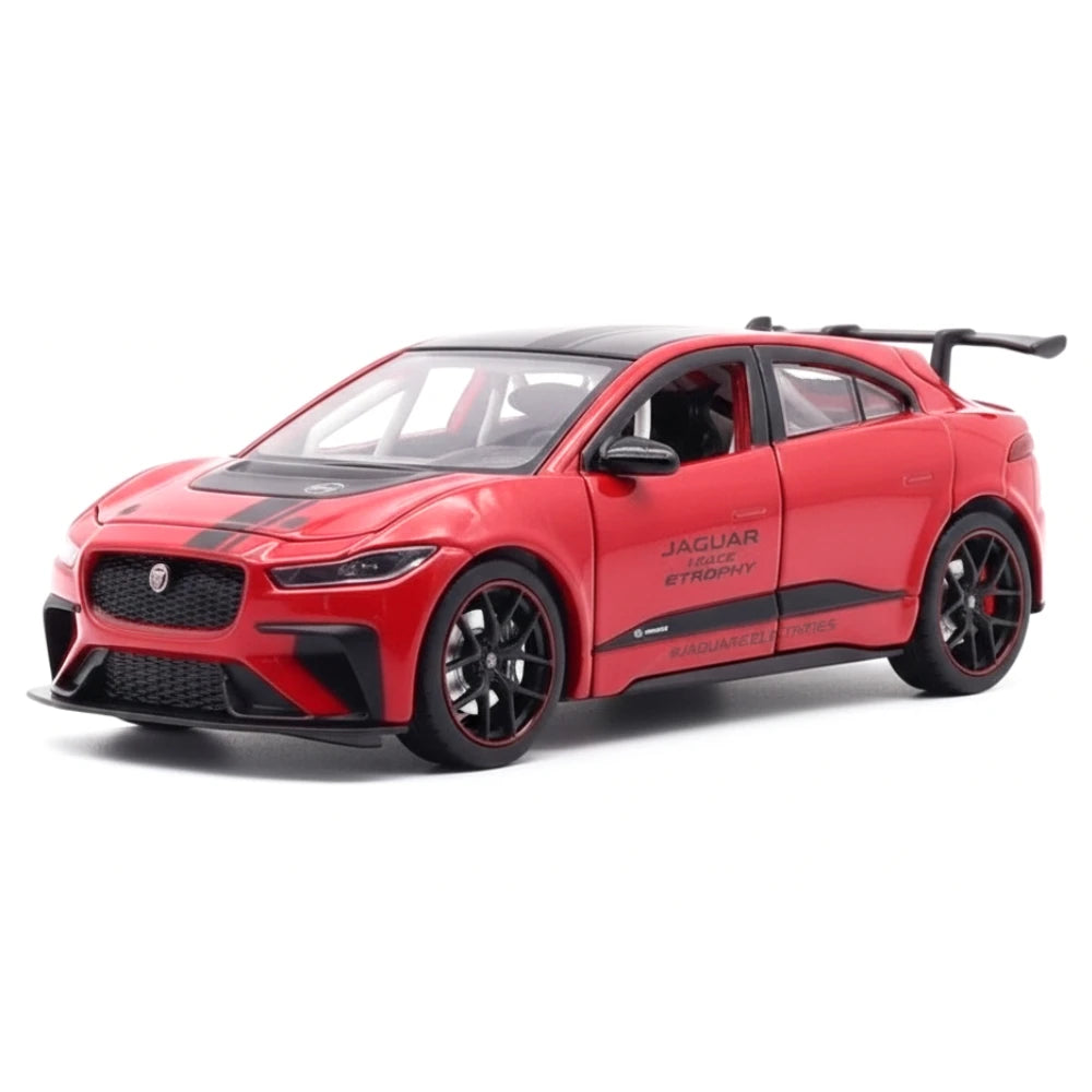 [TOY] 1:32 Jaguar 2018 I-Pace eTrophy Red Model Car Die-Cast