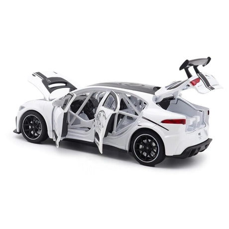 [TOY] 1:32 Jaguar 2018 I-Pace eTrophy vit modellbil Die-Cast
