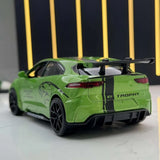 Jaguar 2018 I-Pace eTrophy Green 1:32 – Modelo de exhibición de fundición a presión