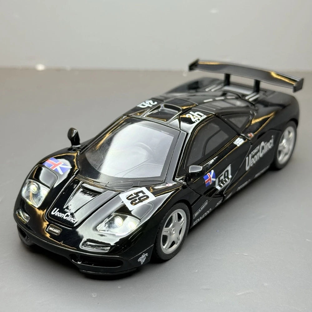 [TOY] 1:32 McLaren 1995 F1 XP5 GTR Le Mans #59 modellino di auto Die-Cast