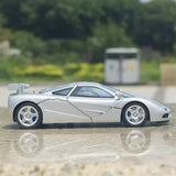 [TOY] 1:32 McLaren 1995 F1 XP5 Silver Model Car Die-Cast