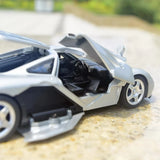 [TOY] 1:32 McLaren 1995 F1 XP5 Silver Model Car Die-Cast