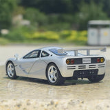 [TOY] 1:32 McLaren 1995 F1 XP5 Silver Model Car Die-Cast