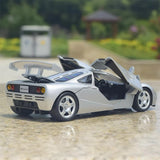 [TOY] 1:32 McLaren 1995 F1 XP5 Silver Model Car Die-Cast