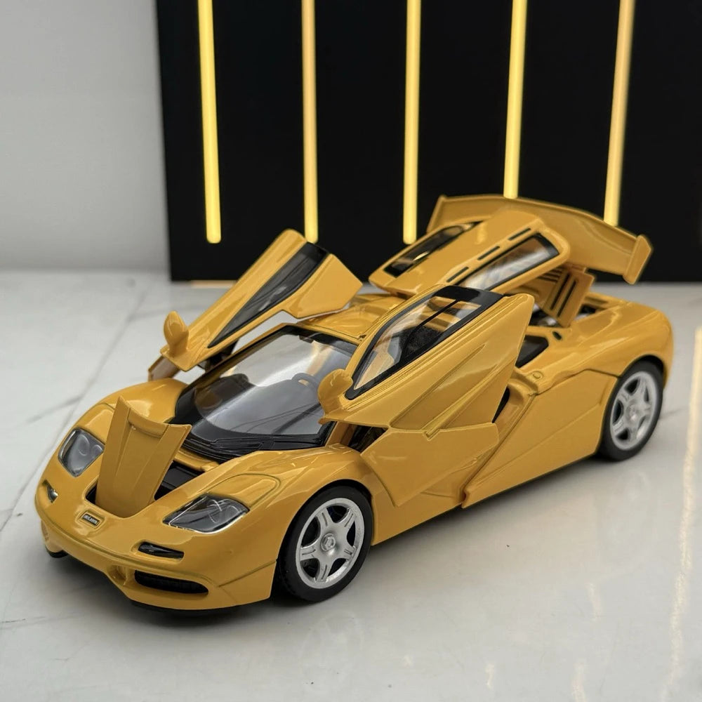 [TOY] 1:32 McLaren 1995 F1 XP5 Yellow Model Car Die-Cast