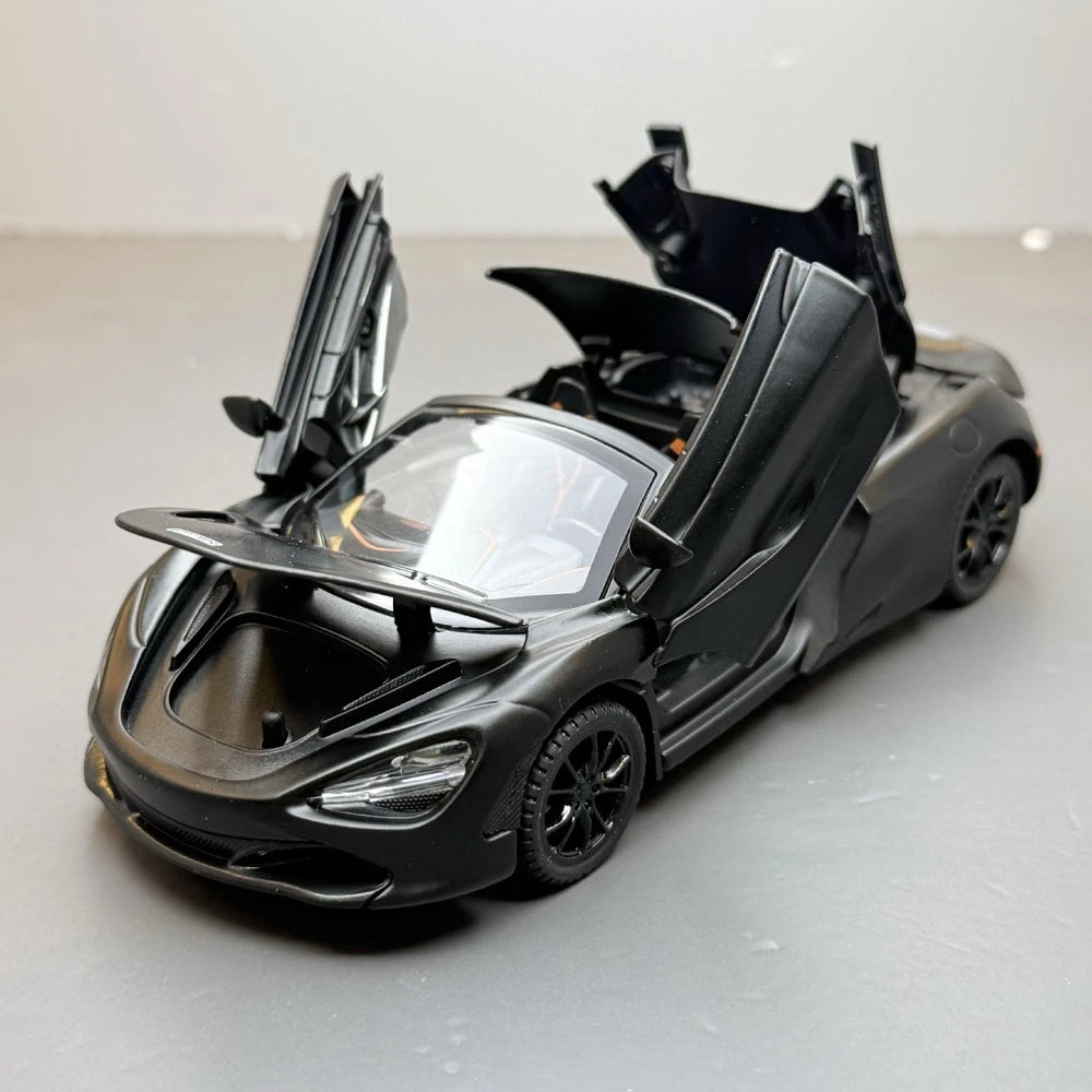 [TOY] 1:32 McLaren 2017 720S Black Model Car Die-Cast