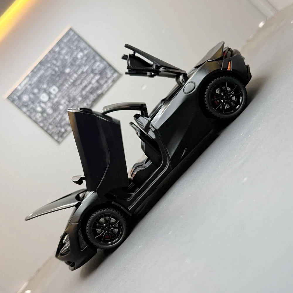 [TOY] 1:32 McLaren 2017 720S Black Model Car Die-Cast