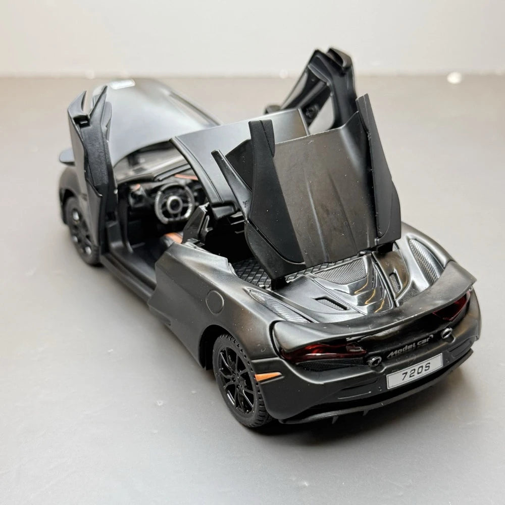 [TOY] 1:32 McLaren 2017 720S Black Model Car Die-Cast