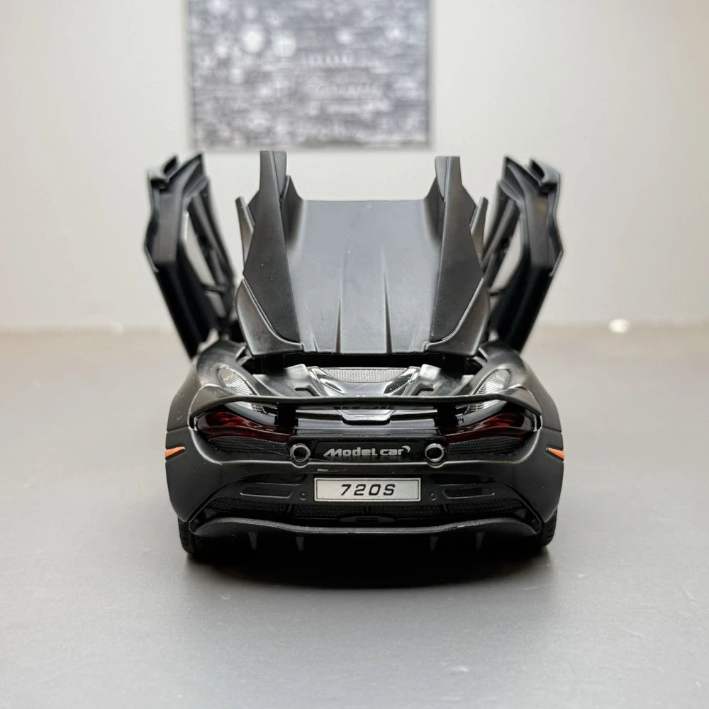 [TOY] 1:32 McLaren 2017 720S Black Model Car Die-Cast