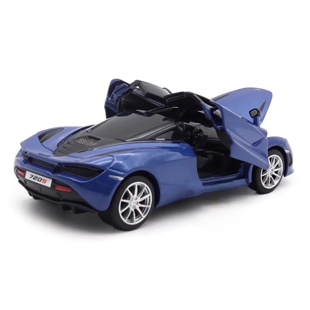 [TOY] 1:32 McLaren 2017 720S Blue Model Car Die-Cast