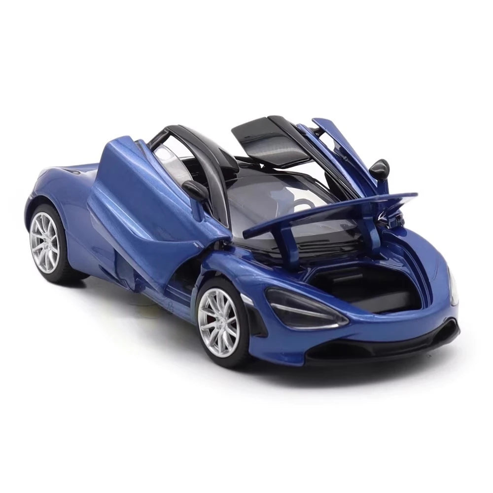[TOY] 1:32 McLaren 2017 720S Blue Model Car Die-Cast